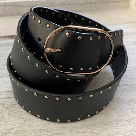 Banana Republic God Studded leather Belt - Picture 5 of 9